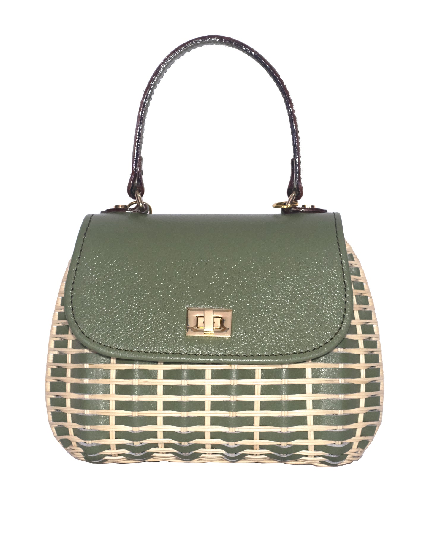 Blair Leather Strip - Olive