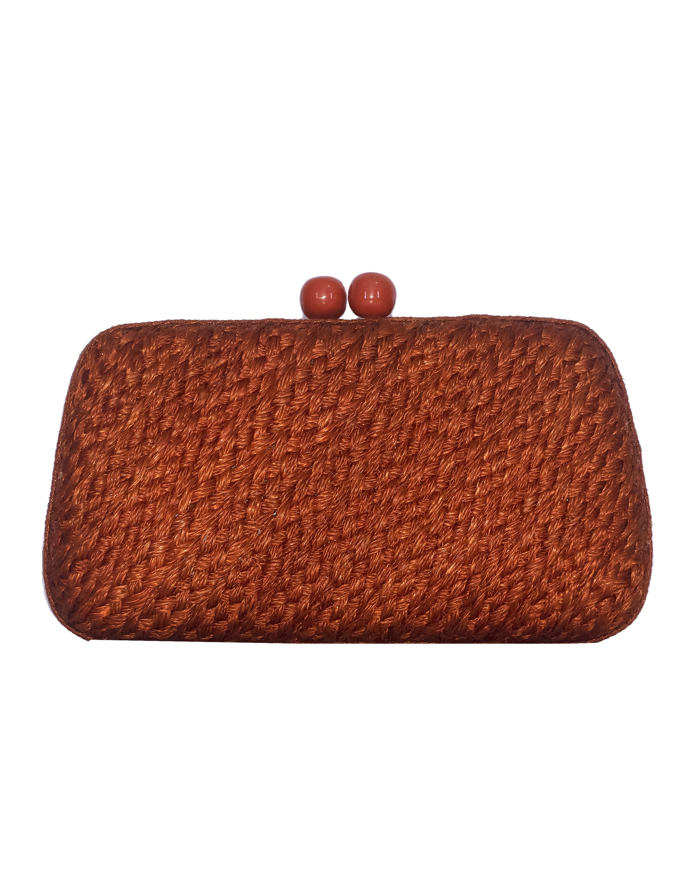 Rust clutch bag sale