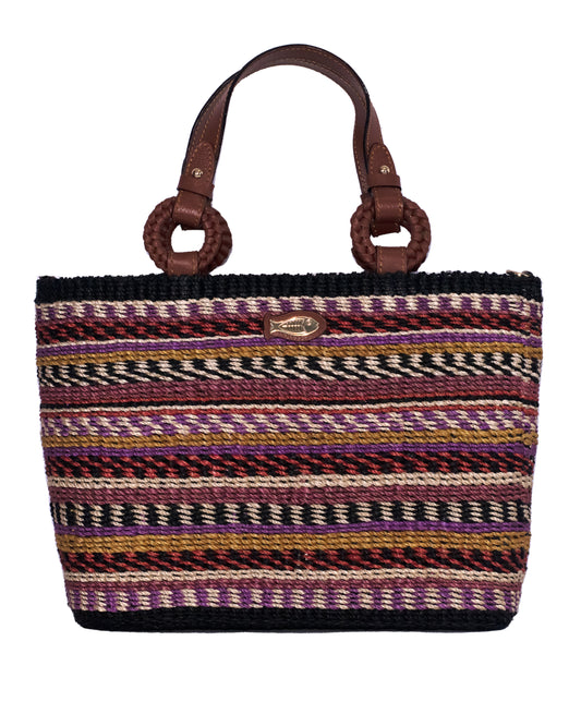 Tanner Tote Bag - Multicolor Violet