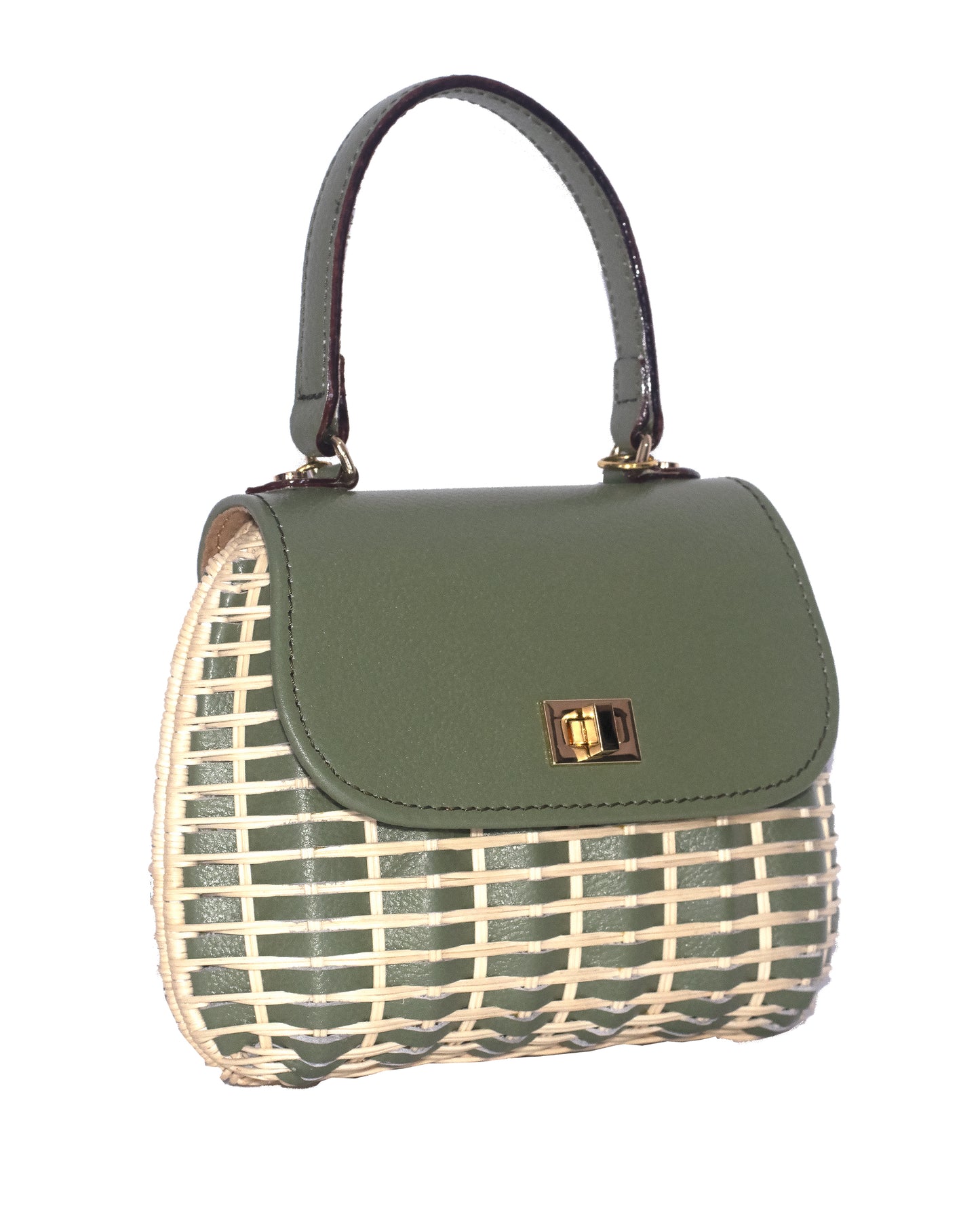 Blair Leather Strip - Olive