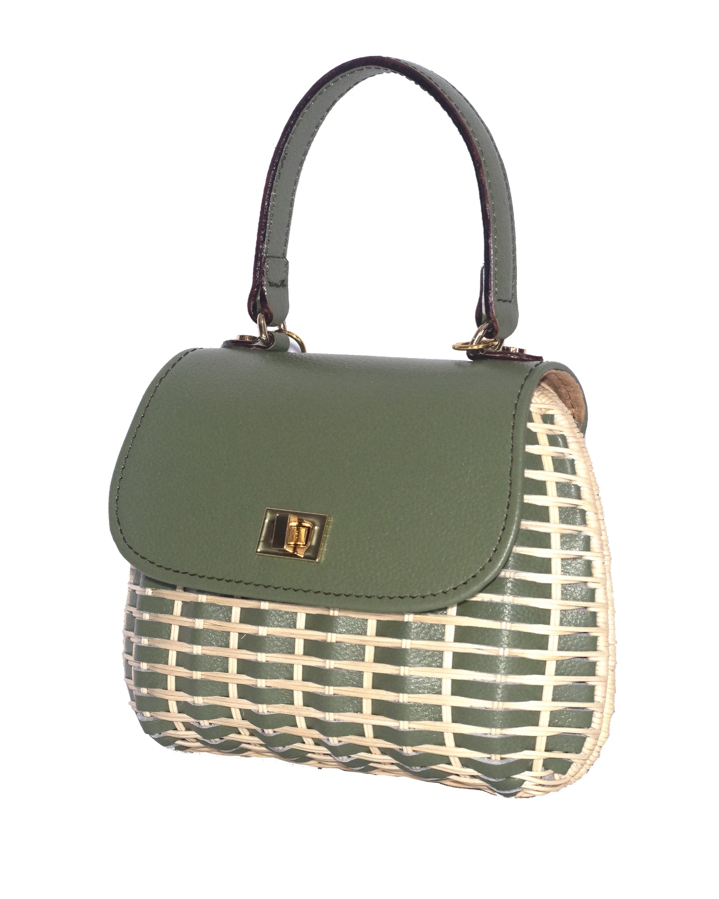 Blair Leather Strip - Olive