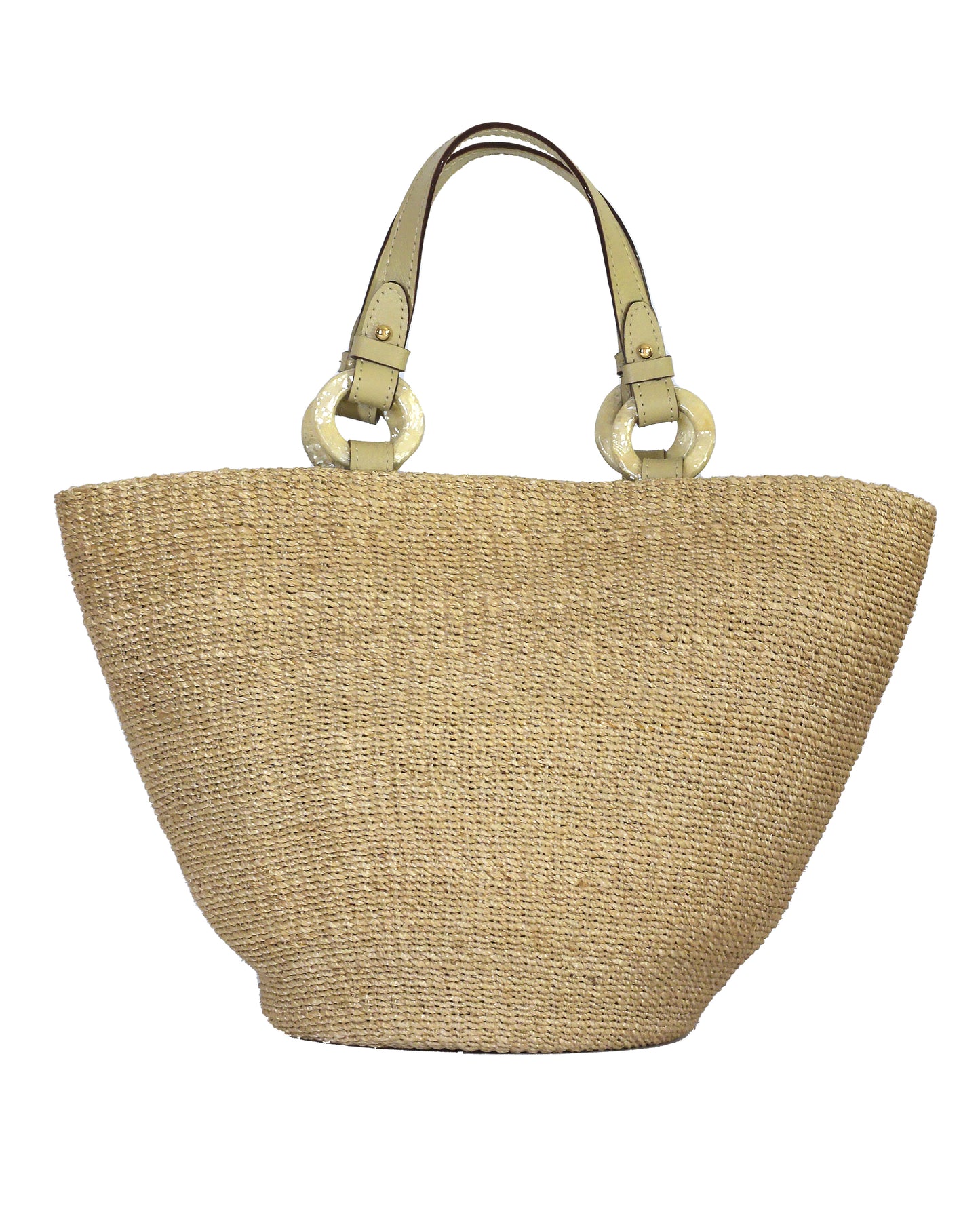 Polly Natural Tote Bag - Olive