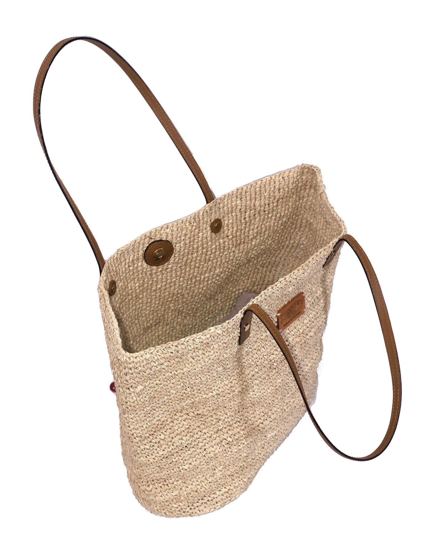 Lori Raffia Tote Bag