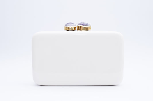 Alie Clutch - White