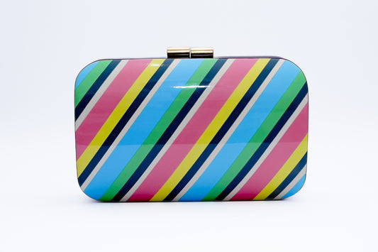 Amelia Clutch - Candy Cane