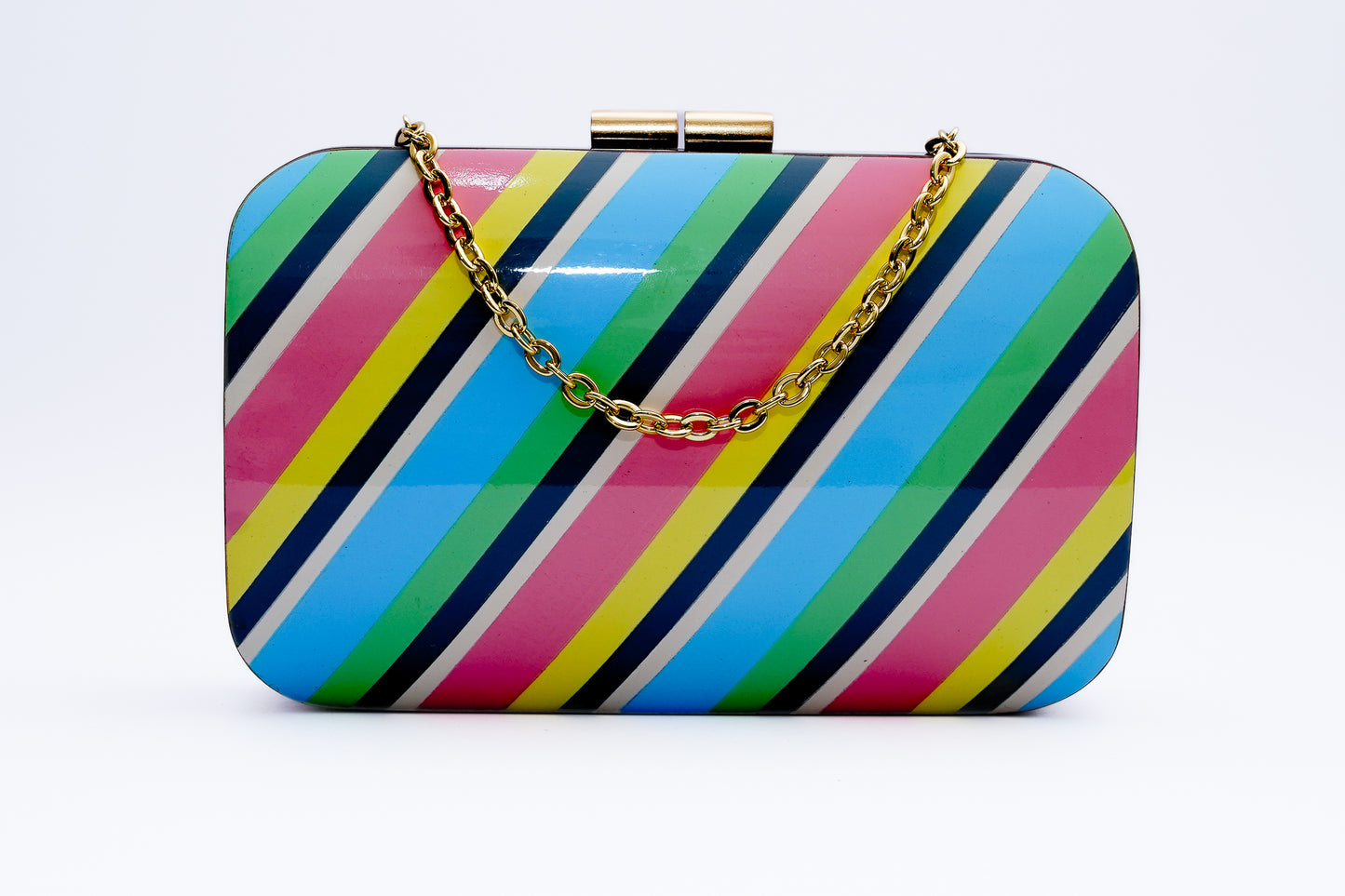 Amelia Clutch - Candy Cane