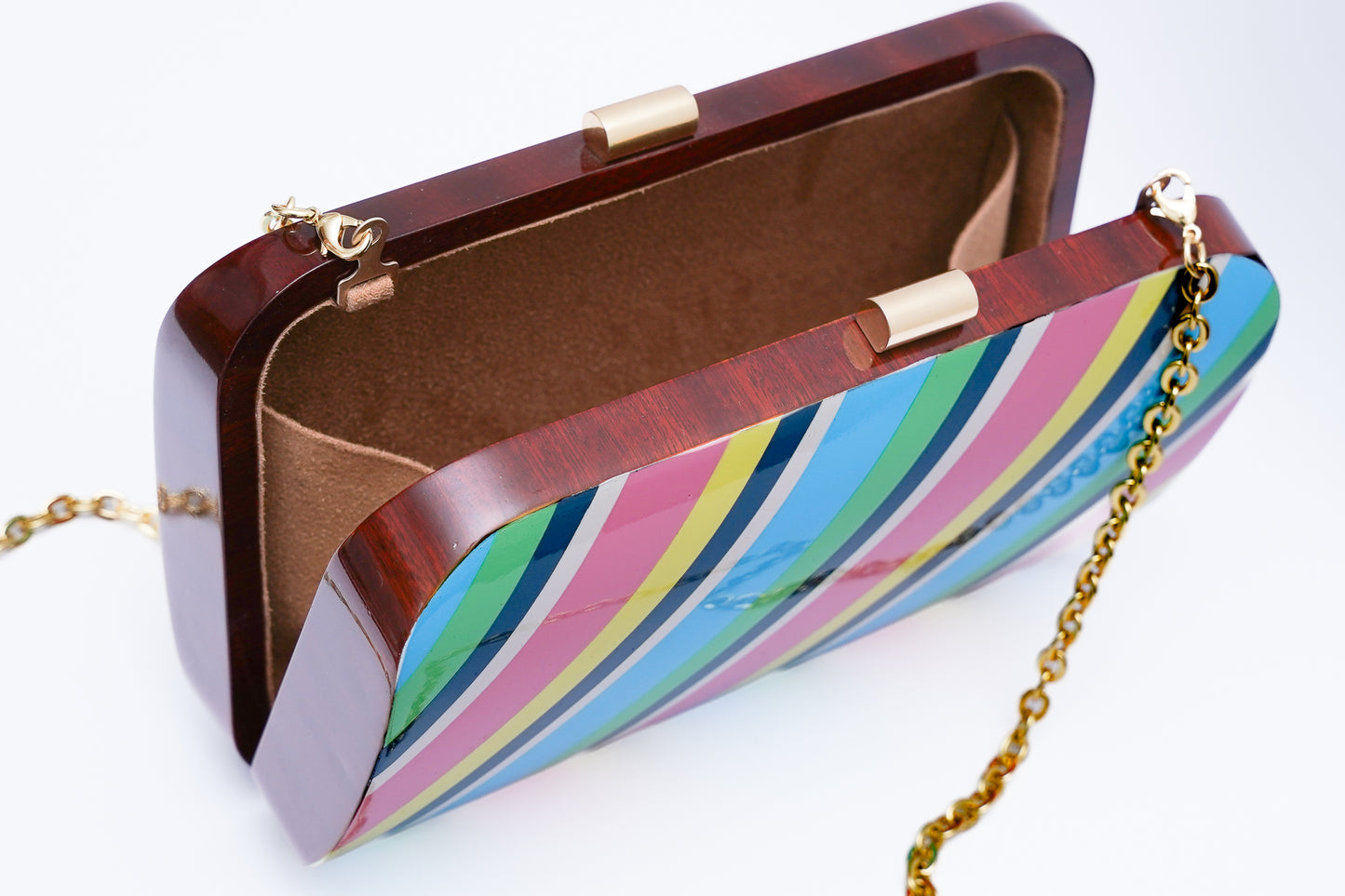 Amelia Clutch - Candy Cane