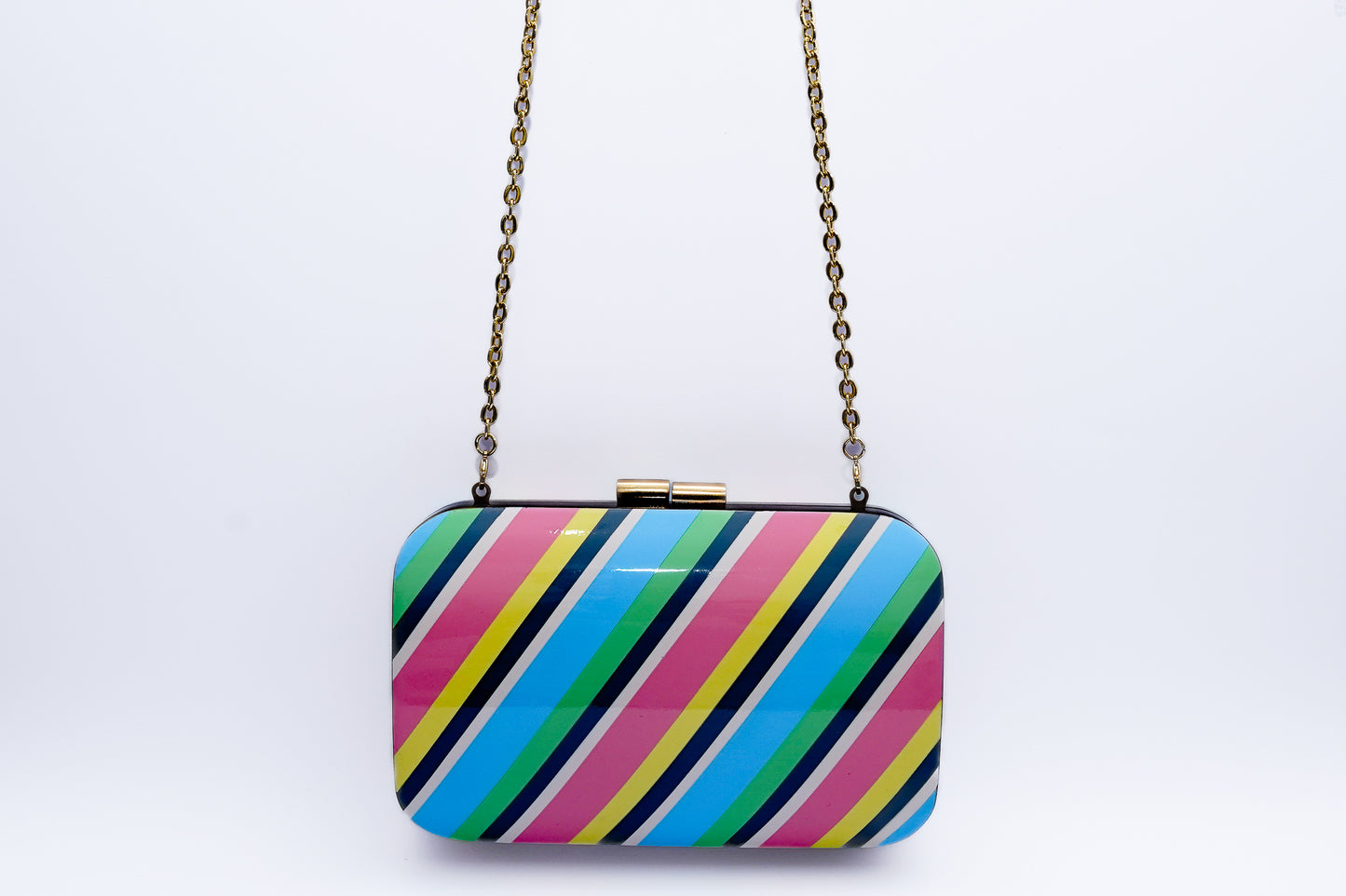 Amelia Clutch - Candy Cane