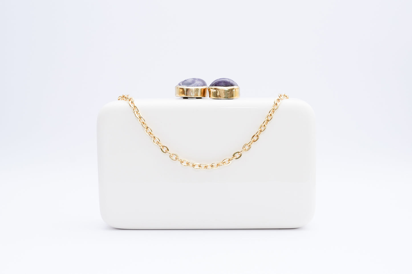 Alie Clutch - White