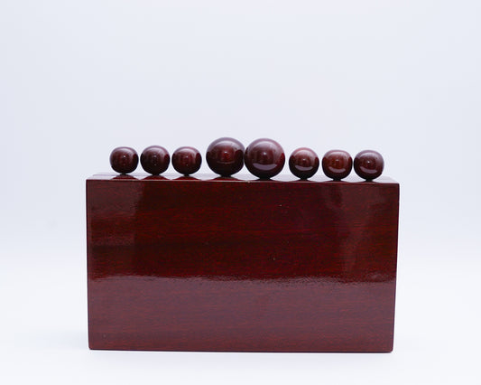 Clara Clutch - Mahogany