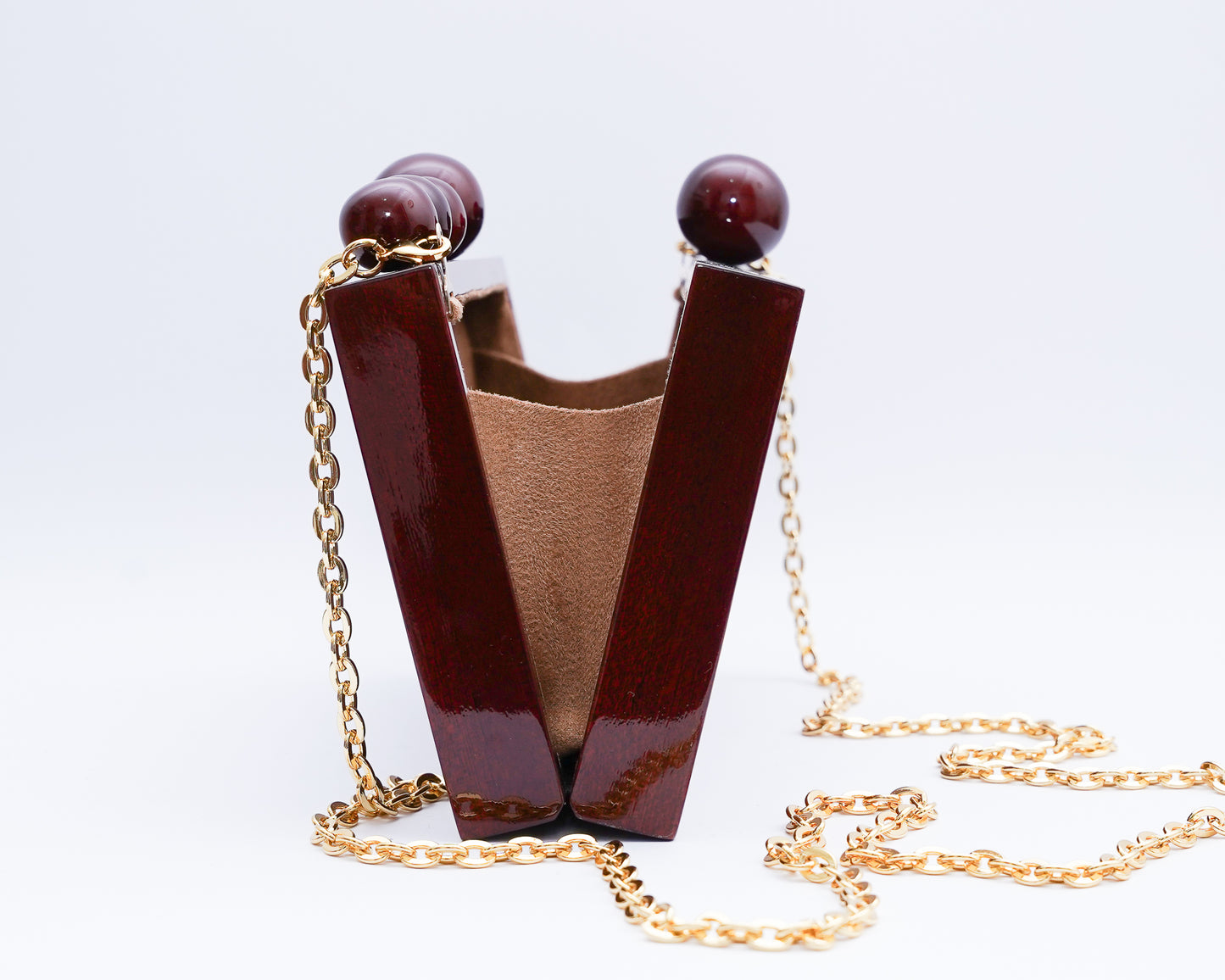 Clara Clutch - Mahogany